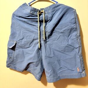 Ralph Lauren Polo - Swim Suite  - Small - Blue - Pink Pony - Good Condition